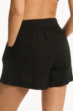 Shorts^Sea Level Sunset Beach Short Black
