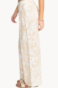 Pants^Roxy Suntrip Midnight Avenue Slub Pant