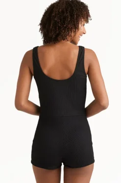 One Pieces^Billabong Tanlines Retro Surf One Piece Black
