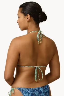 Bikini Tops^Monte u0026 Lou Taylor Avoca Slide Tri Indigo/olive