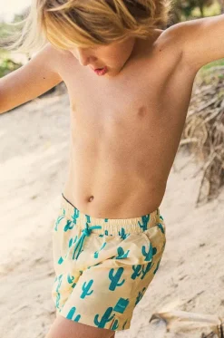 Boardshorts^Skwosh Teen Boys Cactus Jack Eco Short Yellow