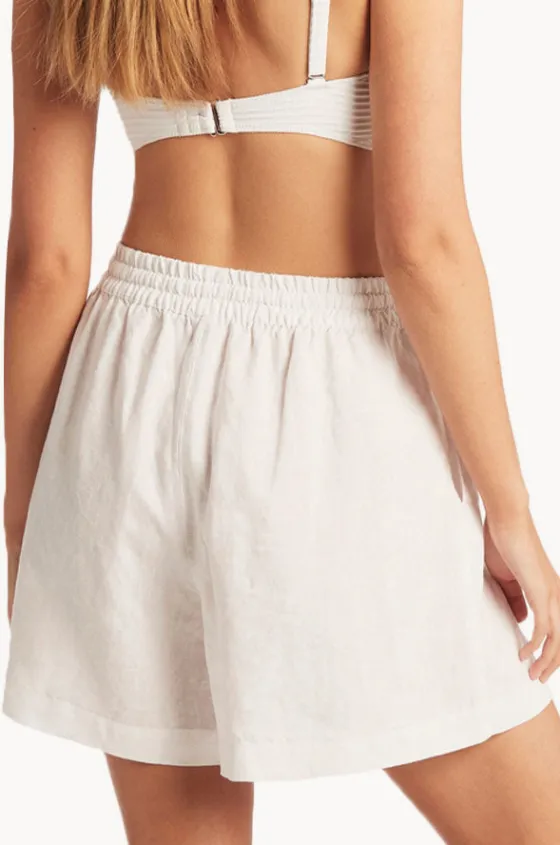 Shorts^Sea Level Tidal Boardwalk Short White