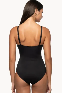 One Pieces^Nip Tuck Tintilating Tile Ava One Piece BLACK