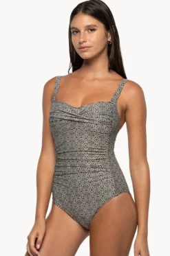 One Pieces^Nip Tuck Tintilating Tile Joanne One Piece Black