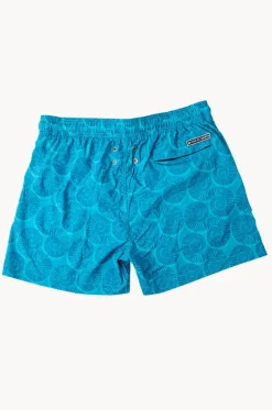 Boardshorts^Pier St. Barth Toddler Boys Curly Swim Short Turquoise