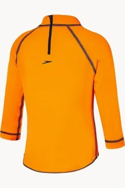 Rashies & Sunsuits^Speedo Toddler Boys Long Sleeve Sun Top Fluro Orange