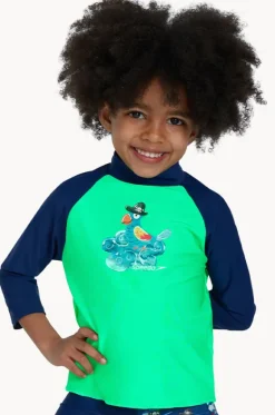 Rashies & Sunsuits^Speedo Toddler Boys Pigeon Suntop Navy/green