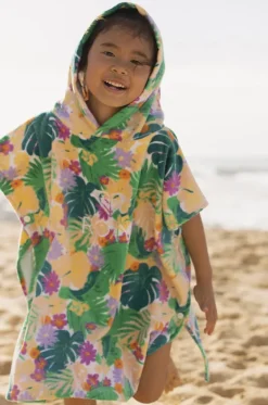 Towel Robes & Ponchos|Towel Robes & Ponchos^Roxy Toddler Girls Stay Magical Hooded Towel Tropical