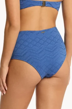 Bottoms^Sea Level Toscana High Waist Pant Denim