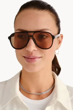 Sunglasses|Sunglasses^Le Specs Tragic Magic Sunglasses BLACK