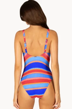 One Pieces^Baku Trinidad D/E Cup Wrap One Piece Azure