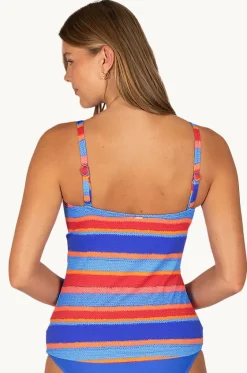 Tankini Tops^Baku Trinidad Tie Front Tankini Separate Azure