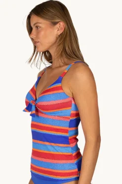 Tankini Tops^Baku Trinidad Tie Front Tankini Separate Azure