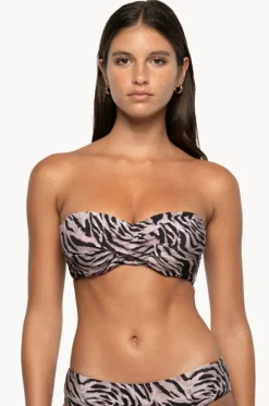 Bikini Tops^Nip Tuck Tuamotu Jacinta D/DD Bandeau Animal