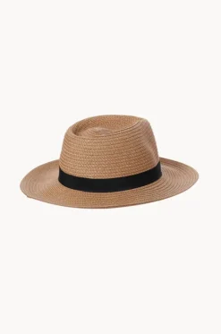 Headwear|Headwear^Rigon Unisex Apache Adjustable Braided Fedora Caramel