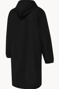 Towel Robes & Ponchos|Towel Robes & Ponchos^Speedo Unisex Logo Deck Coat Black