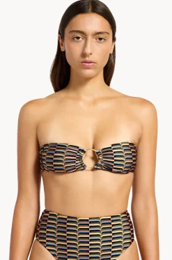 Bikini Tops^Jets Urban Geo Bandeau