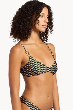 Bikini Tops^Jets Urban Geo Bralette Cacti