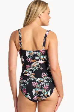 One Pieces^Sunseeker Viola E/F Cup Frill One Piece Black