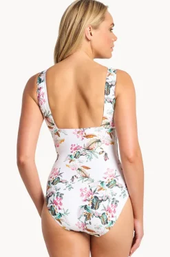 One Pieces^Sunseeker Viola Frill One Piece White