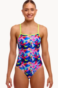 One Pieces^Funkita Wet Wave Single Strap One Piece Multi