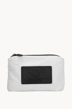 Travel|Bags^Aloha Mini Pouch White