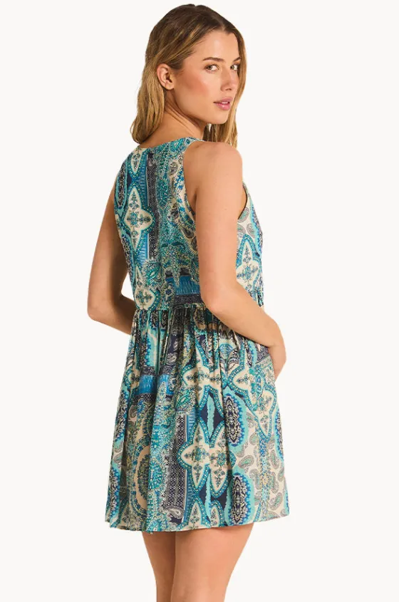 Dresses^Tigerlily Whitney Pepper Mini Dress Aqua