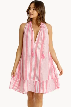 Dresses^Sunseeker Wilder Stripe Throw Over Pink