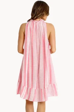 Dresses^Sunseeker Wilder Stripe Throw Over Pink