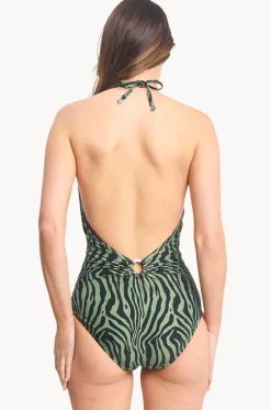 One Pieces^Sunseeker Zena Double Ring One Piece Black