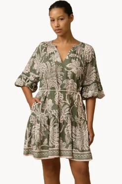 Dresses^Monte u0026 Lou Zeni Mini Dress Olive