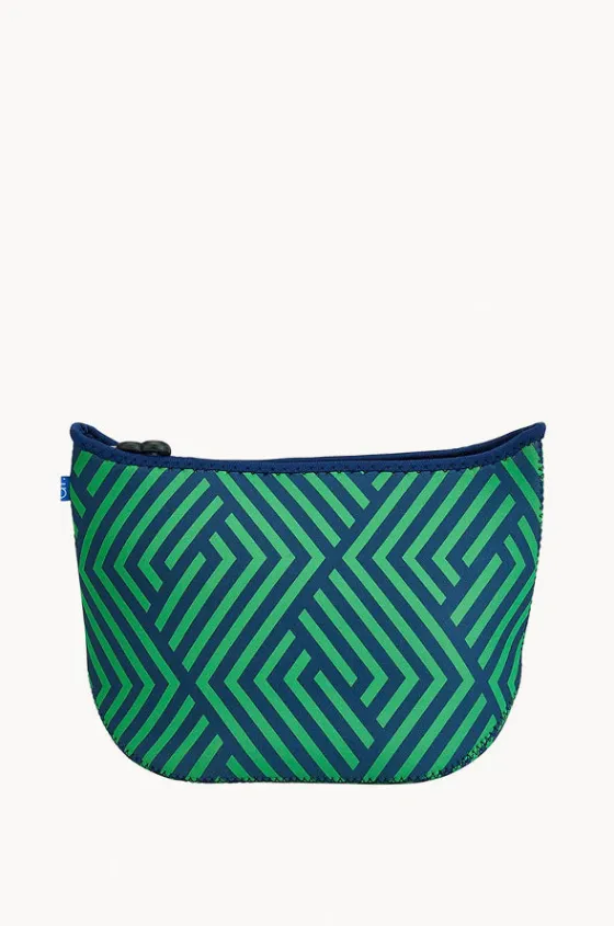 Travel|Bags^Annabel Trends Zig Zag Neoprene Wet Bag Navy/green