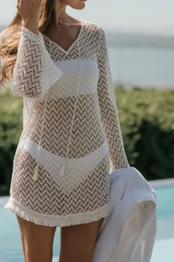 Overswim^Koy Resort Zuma Tunic Dress Natural